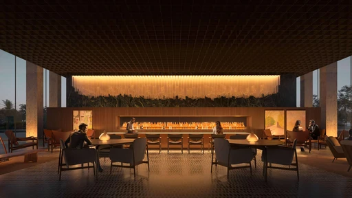 Restaurant amenity image at Sea Mirror Residences