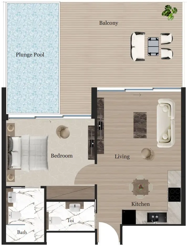 Rijas Aces Property Rijas Suites floor plan