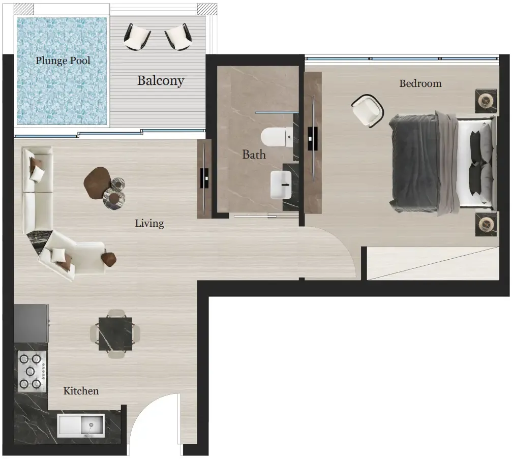 Rijas Aces Property Rijas Suites floor plan