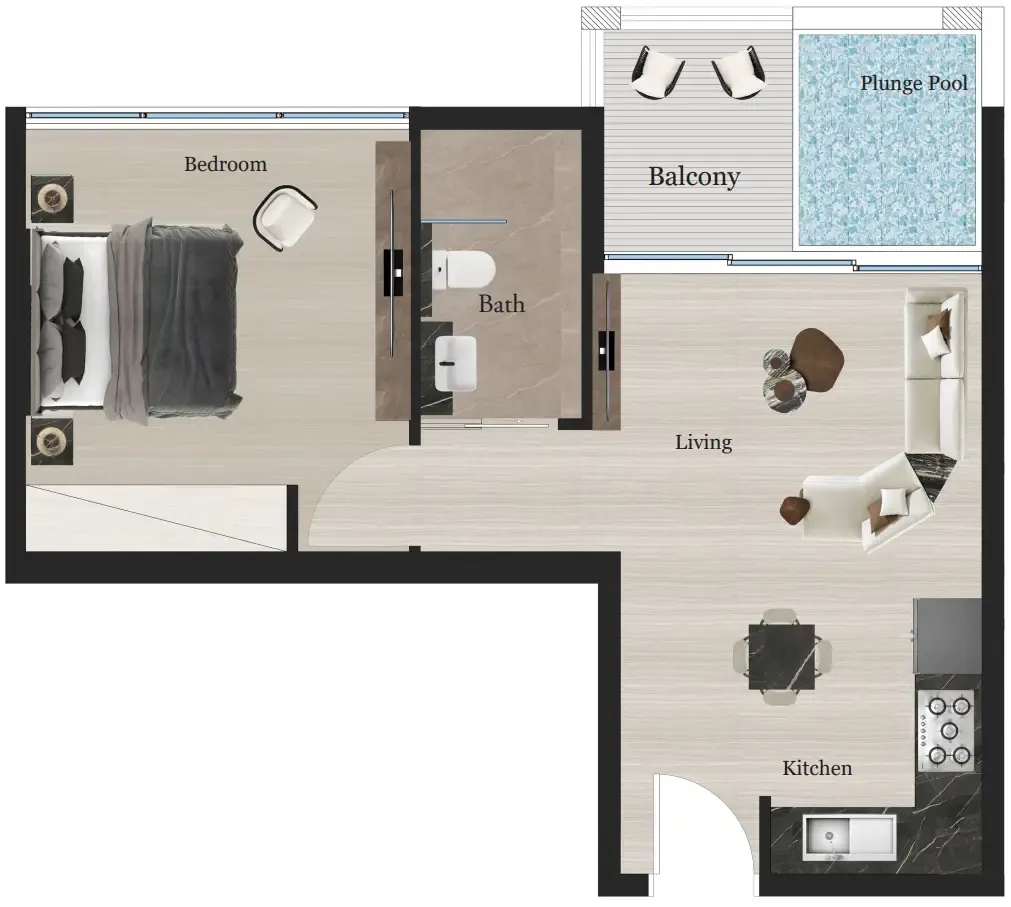 Rijas Aces Property Rijas Suites floor plan