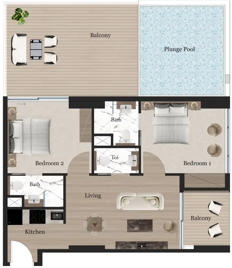 Rijas Aces Property Rijas Suites floor plan