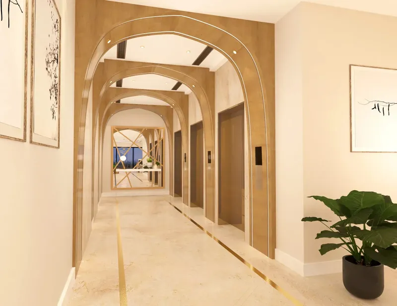 Lobby at Rijas Majan in Majan Dubai