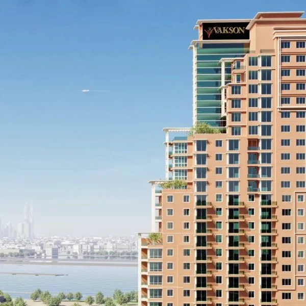 Exterior at Riva Residence in Maritime City Dubai