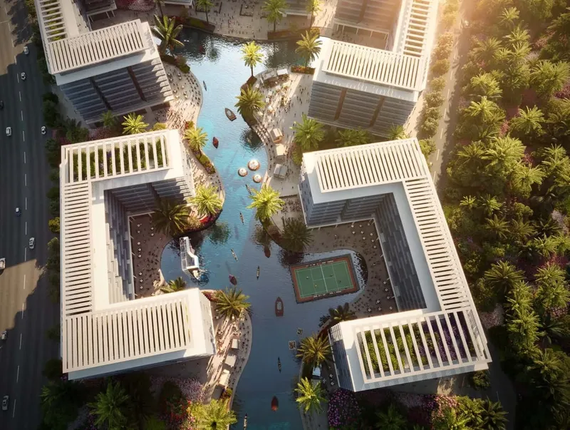 Exterior at Riverside by Damac in Damac Riverside Dubai