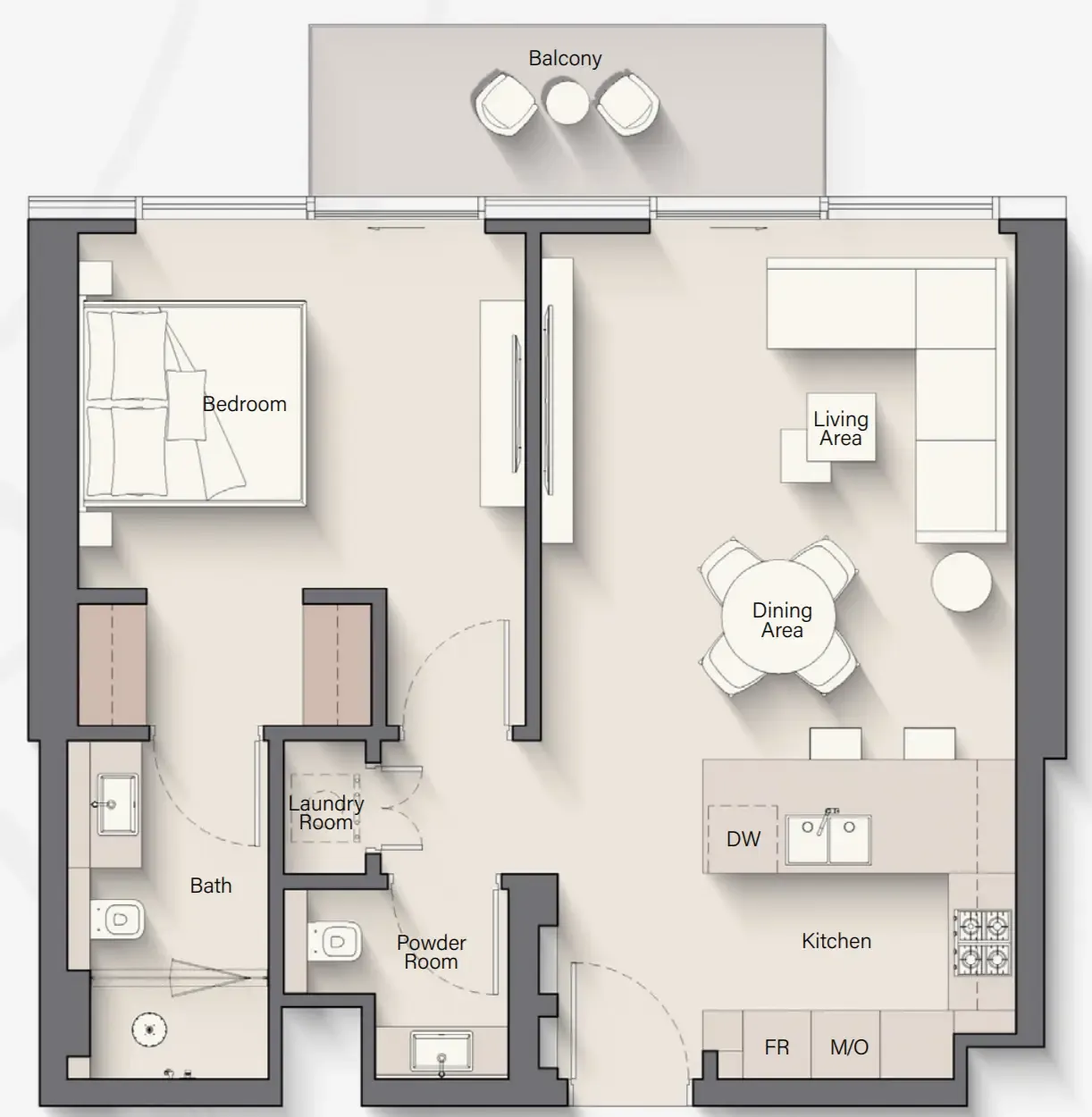 Ellington Riverton House floor plan