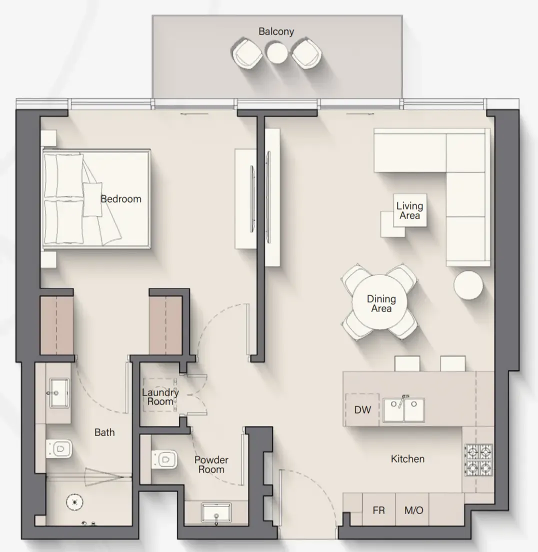 Ellington Riverton House floor plan