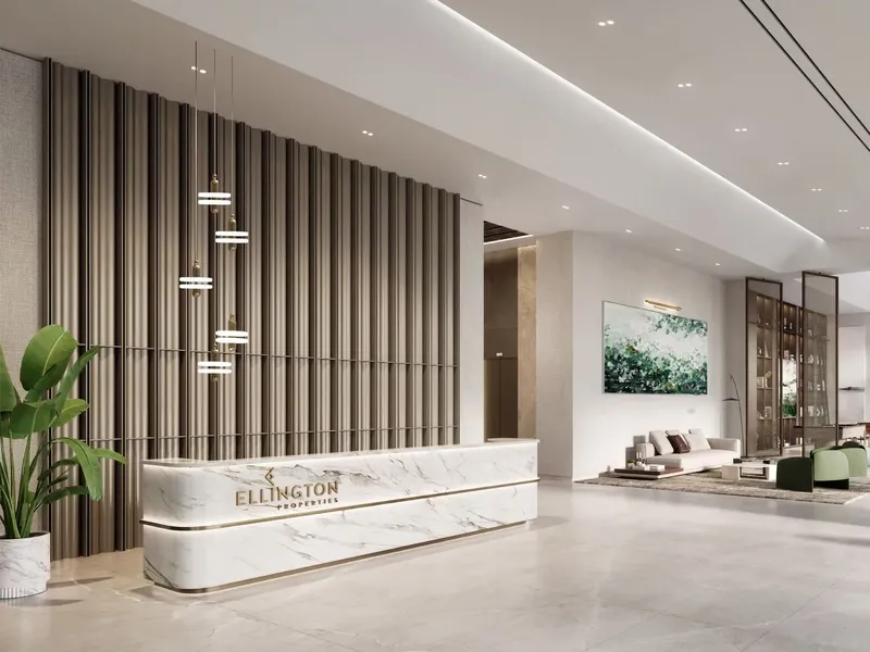 Lobby at Riverton House in Bukadra Dubai