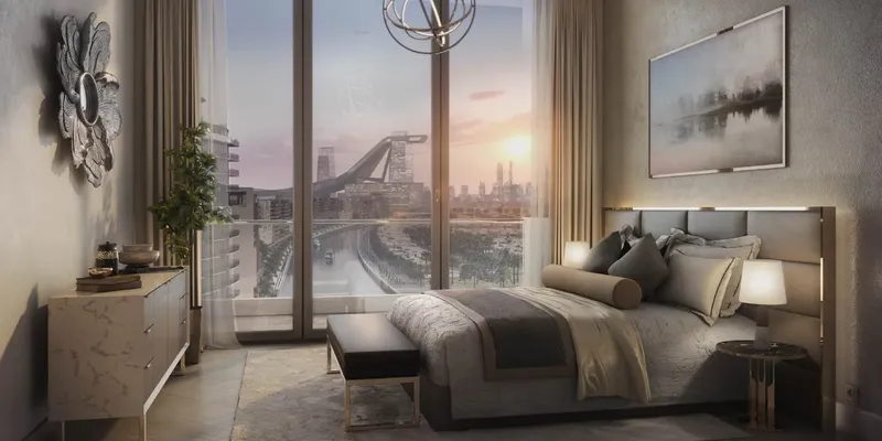 Interior at Riviera 13 in Azizi Riviera at Meydan One Dubai