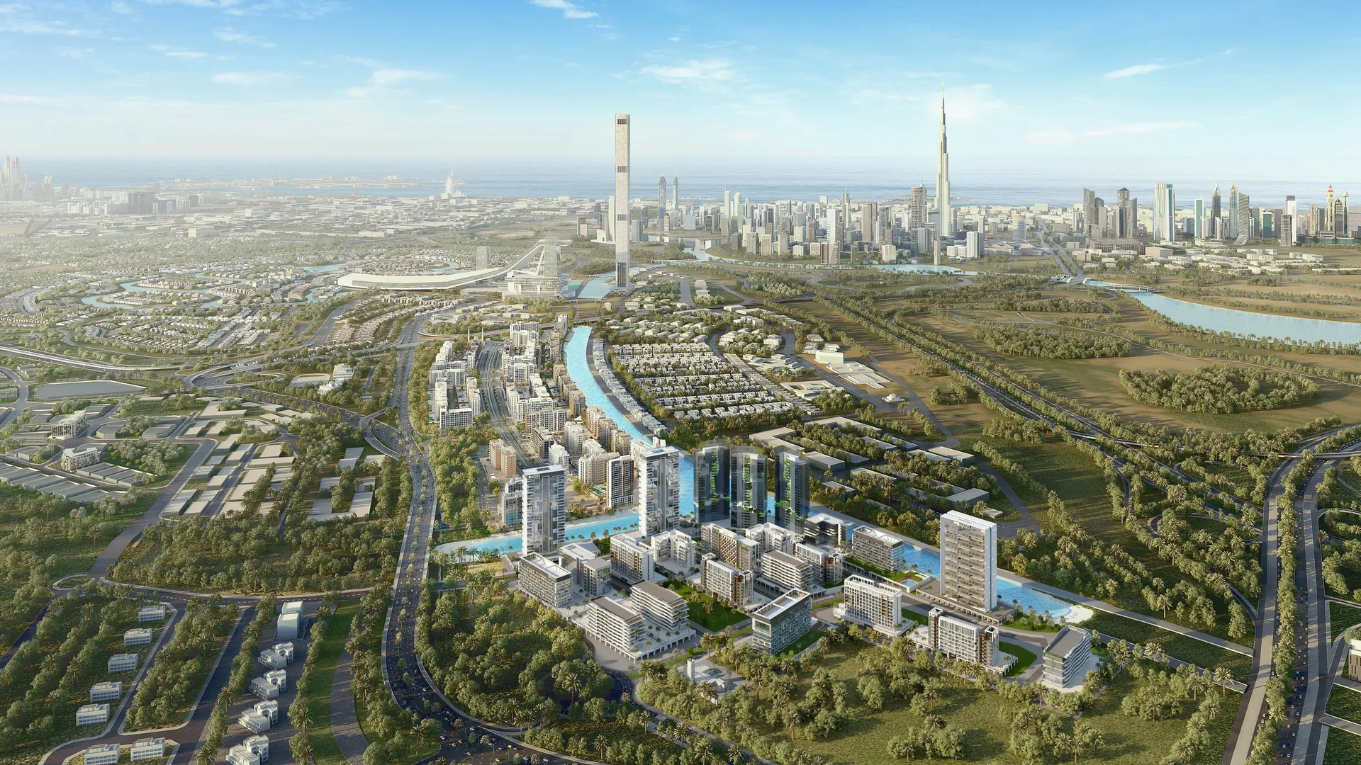 Exterior at Riviera 58 in Azizi Riviera at Meydan One Dubai