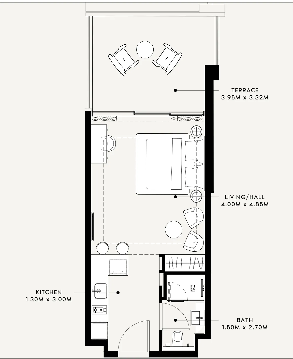 Azizi Riviera 60 floor plan