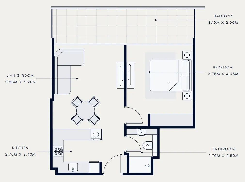 Azizi Riviera Azure floor plan