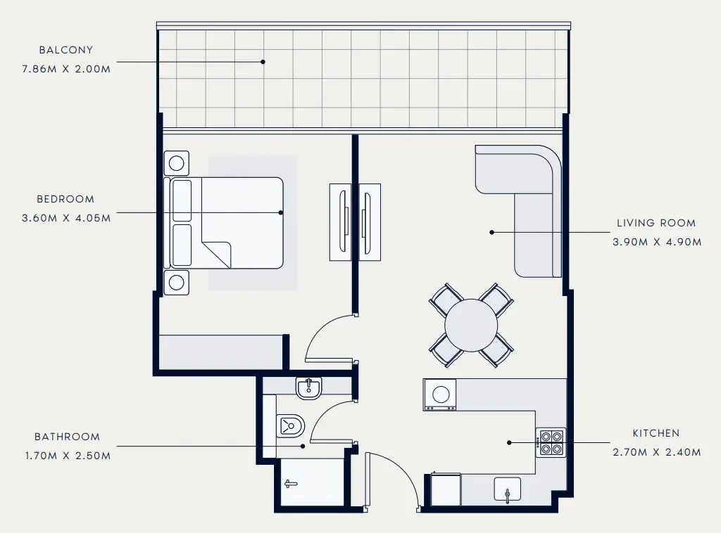 Azizi Riviera Azure floor plan