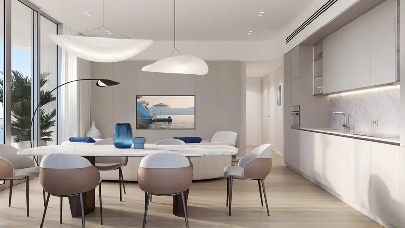 Interior at Riviera Residence in Abu Dhabi Abu Dhabi