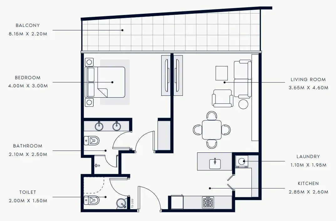 Azizi Riviera Rêve floor plan