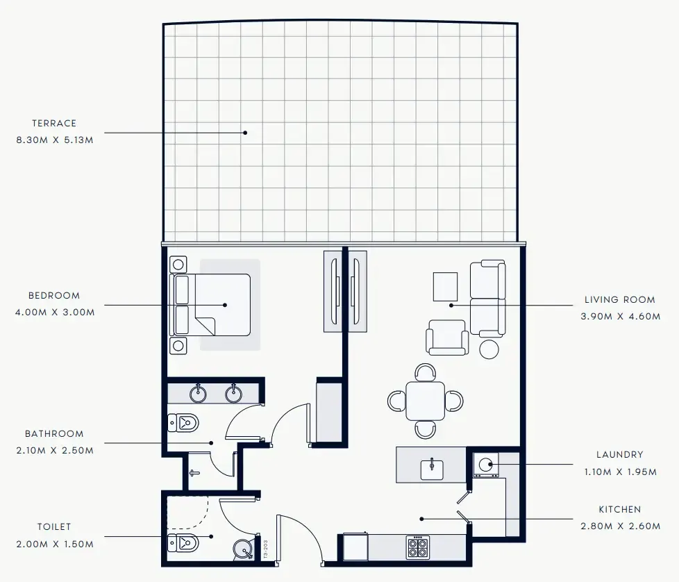 Azizi Riviera Rêve floor plan