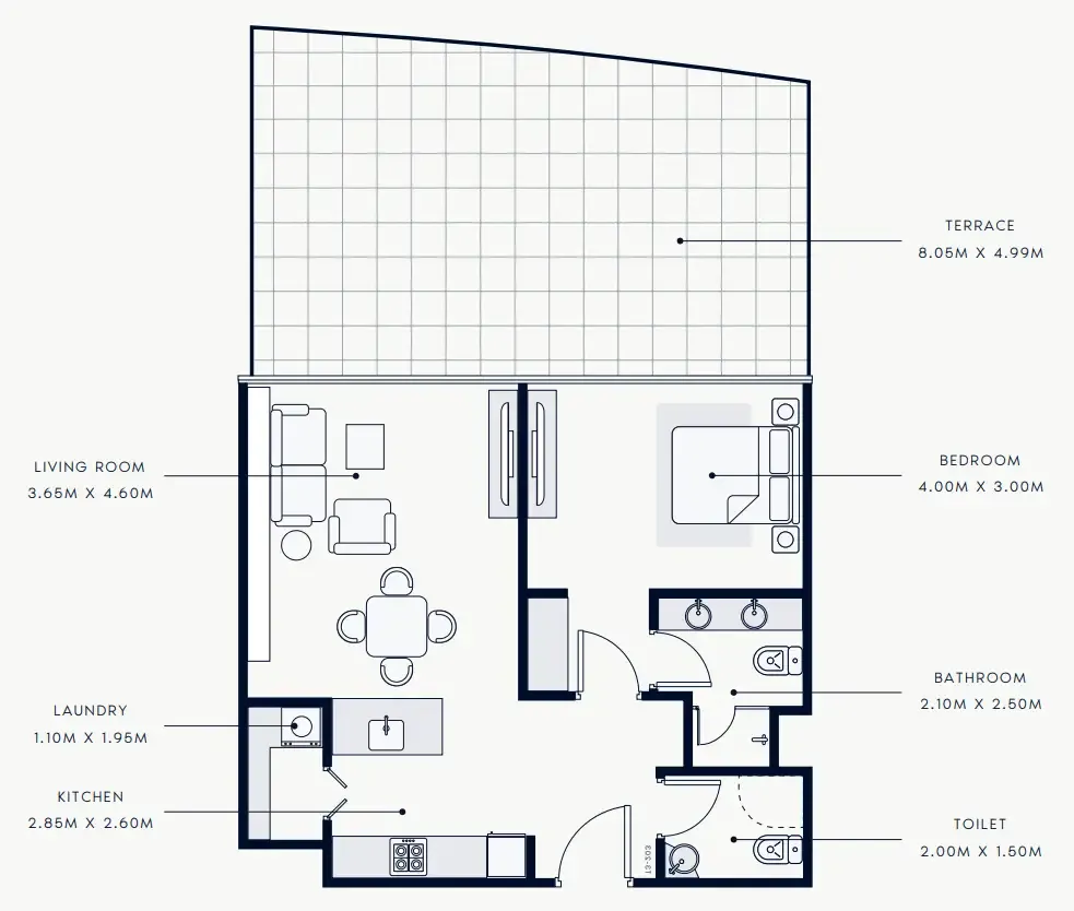 Azizi Riviera Rêve floor plan