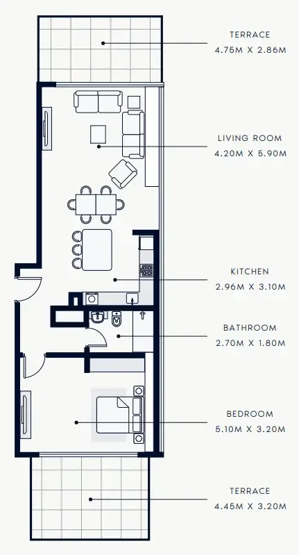 Azizi Riviera Rêve floor plan
