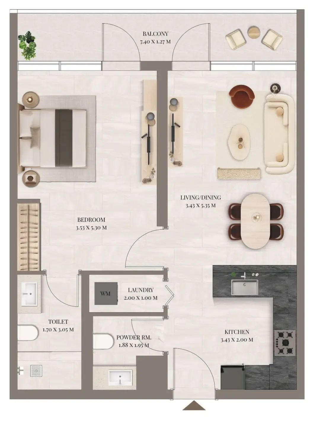Grovy Developers Rivo floor plan