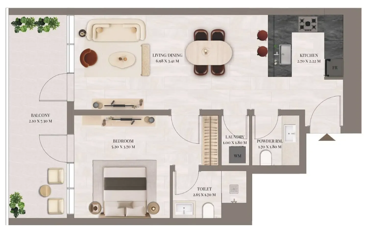 Grovy Developers Rivo floor plan