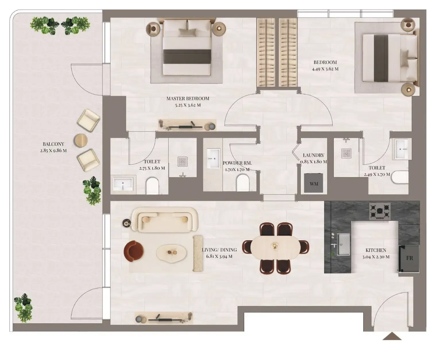 Grovy Developers Rivo floor plan