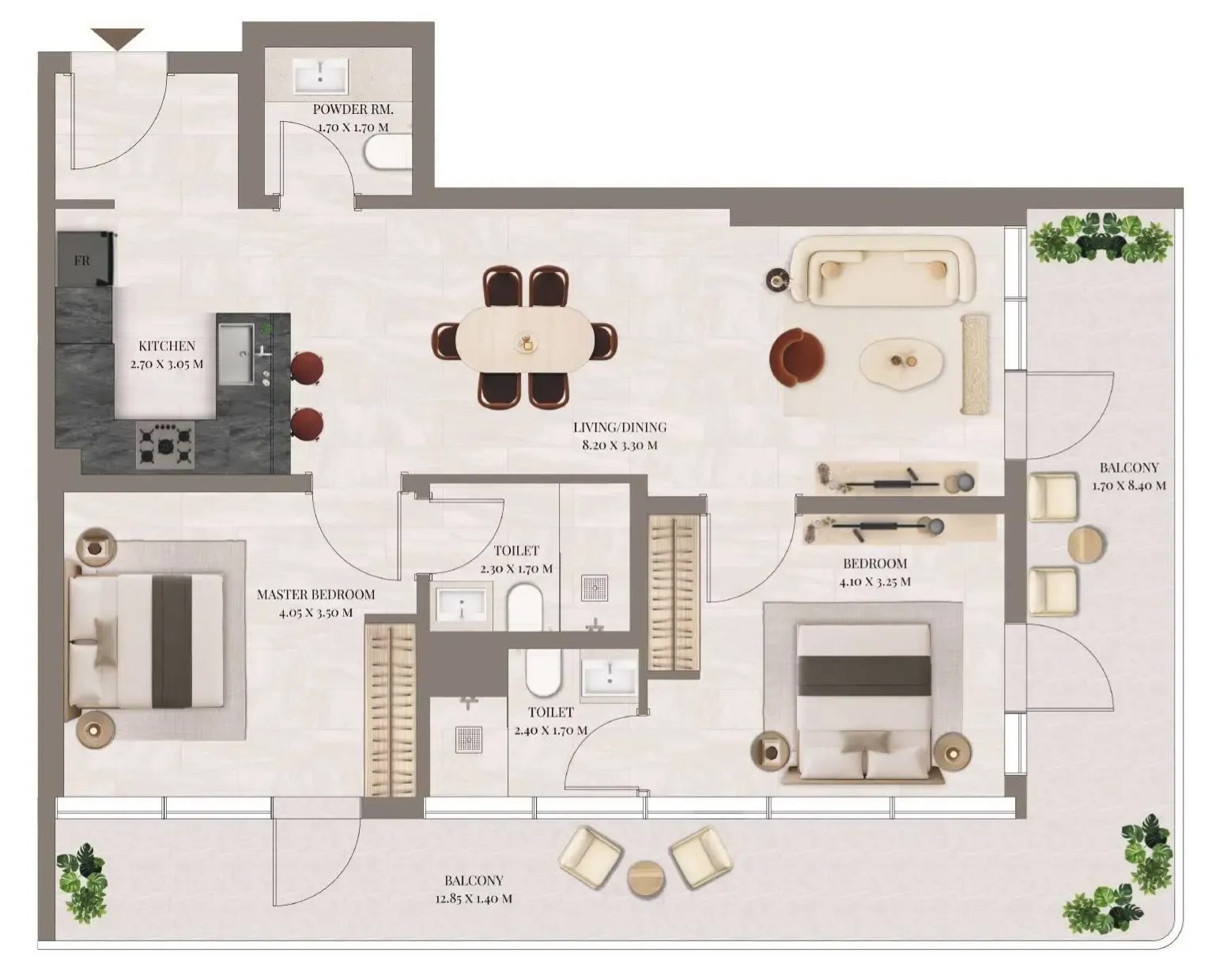 Grovy Developers Rivo floor plan