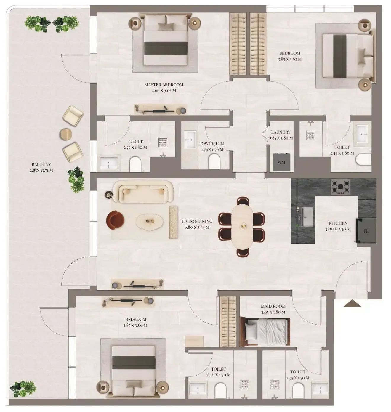 Grovy Developers Rivo floor plan