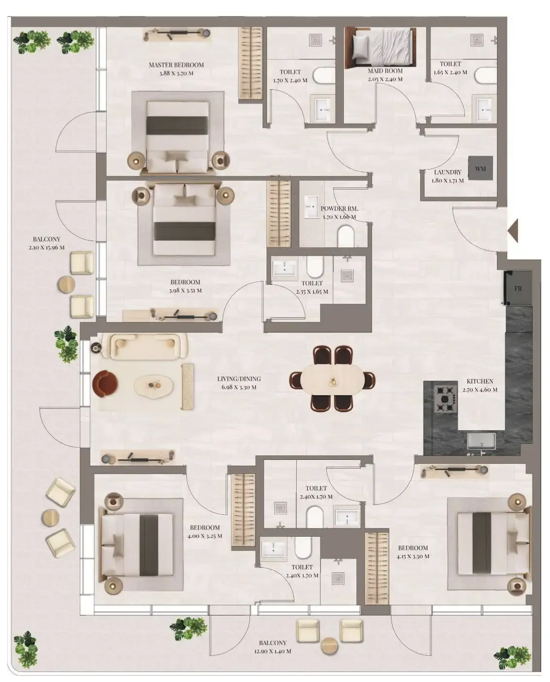 Grovy Developers Rivo floor plan
