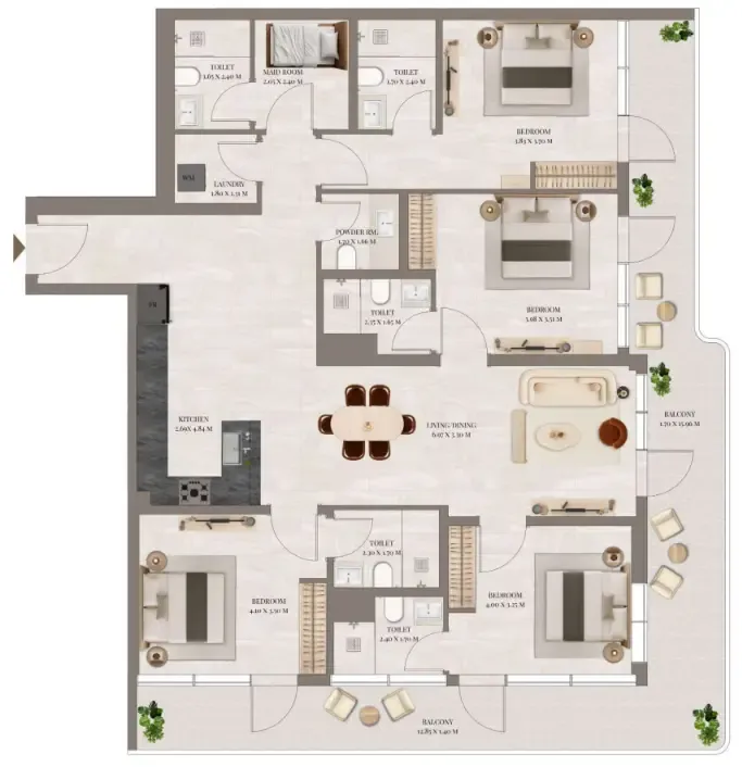 Grovy Developers Rivo floor plan