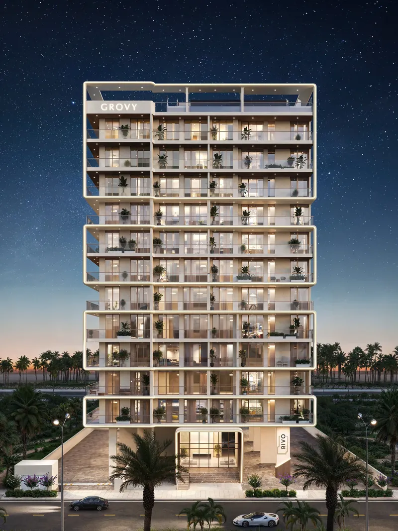 Exterior at Rivo in Dubailand Residence Complex Dubai