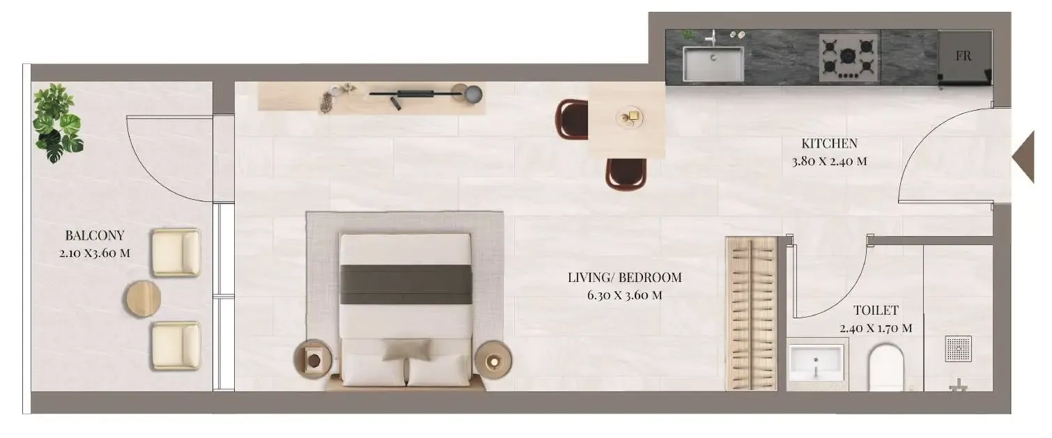 Grovy Developers Rivo floor plan