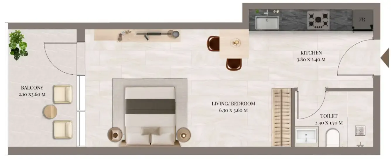 Grovy Developers Rivo floor plan