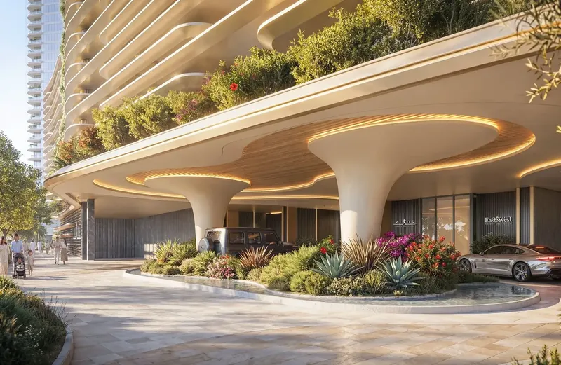 Exterior at Rixos Al Reem Residences in Abu Dhabi Abu Dhabi
