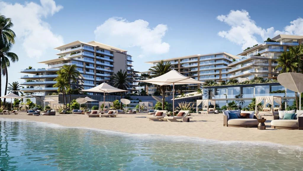 Rixos Hotel and Residences Phase 2 beachfront homes on Dubai Islands