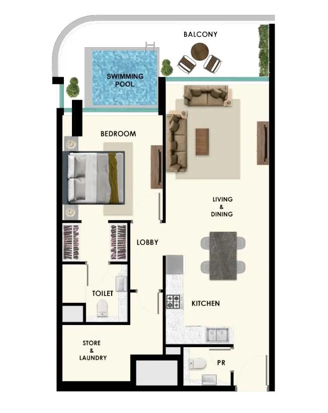 Samana Rome by Samana Developers floor plan