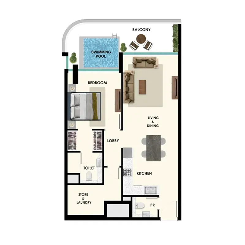 Samana Rome by Samana Developers floor plan