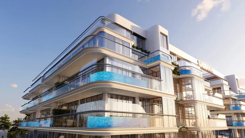 Exterior at Rome by Samana Developers in MBR District 11 (Meydan South) Dubai