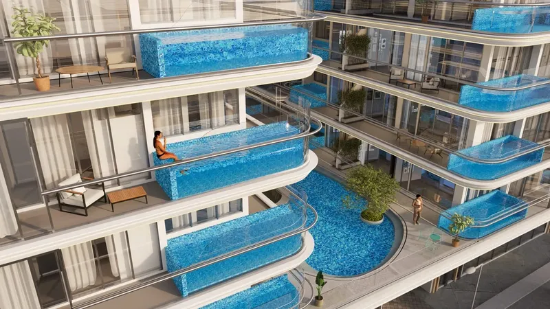 Exterior at Rome by Samana Developers in MBR District 11 (Meydan South) Dubai