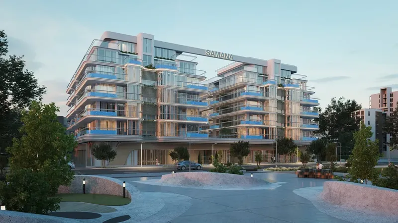 Exterior at Rome by Samana Developers in MBR District 11 (Meydan South) Dubai