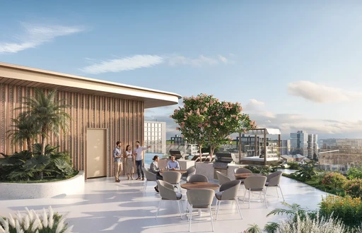 Rooftop BBQ Area amenity image at 113 Residences by Iman
