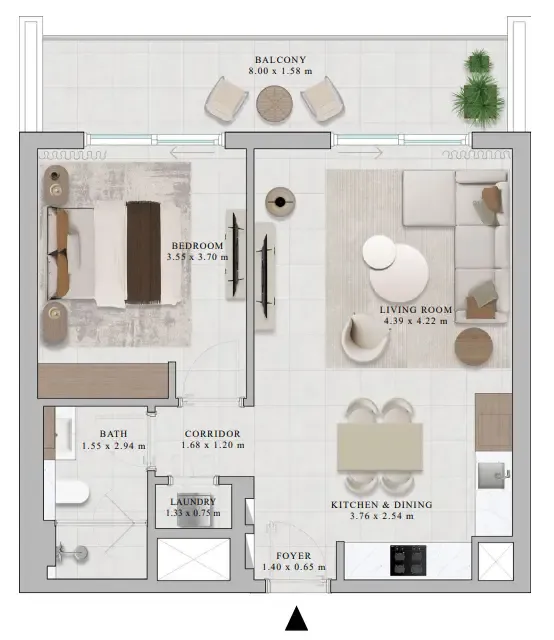 Emaar Rosehill floor plan