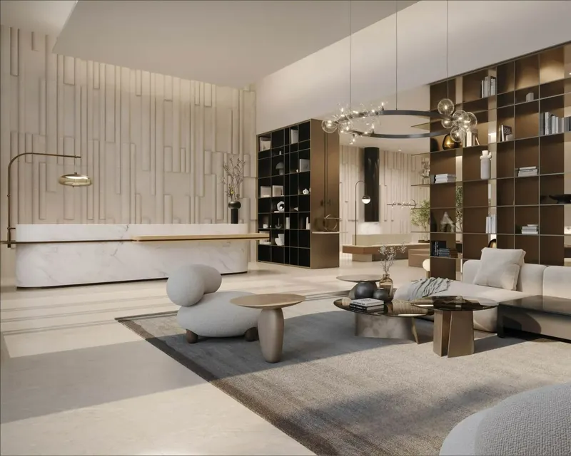Lobby at Rosehill in Dubai Hills Dubai