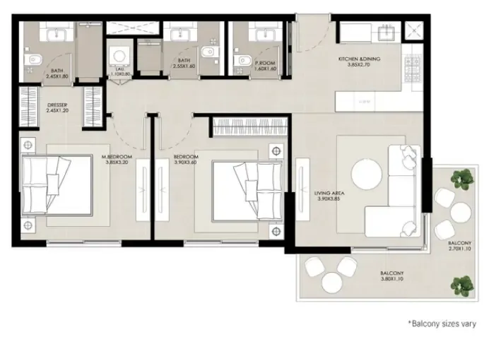 Nshama Group Rosewell floor plan