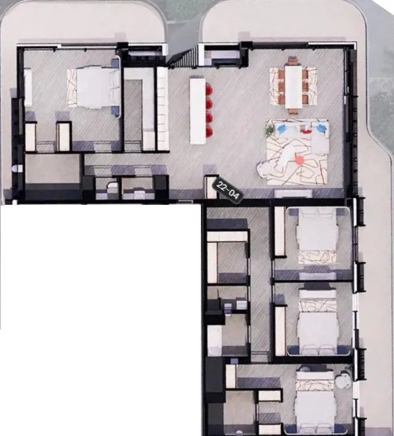 ALDAR Rosso Bay Residences floor plan