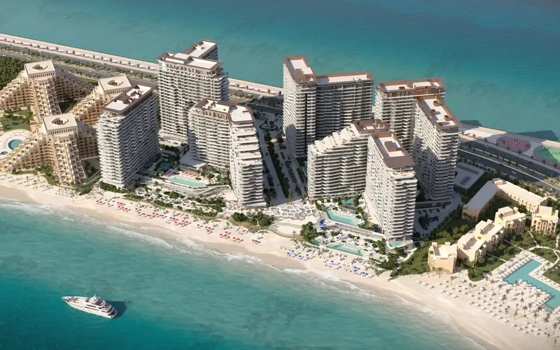 Exterior at Rosso Bay Residences in Al Marjan Island Ras Al Khaimah