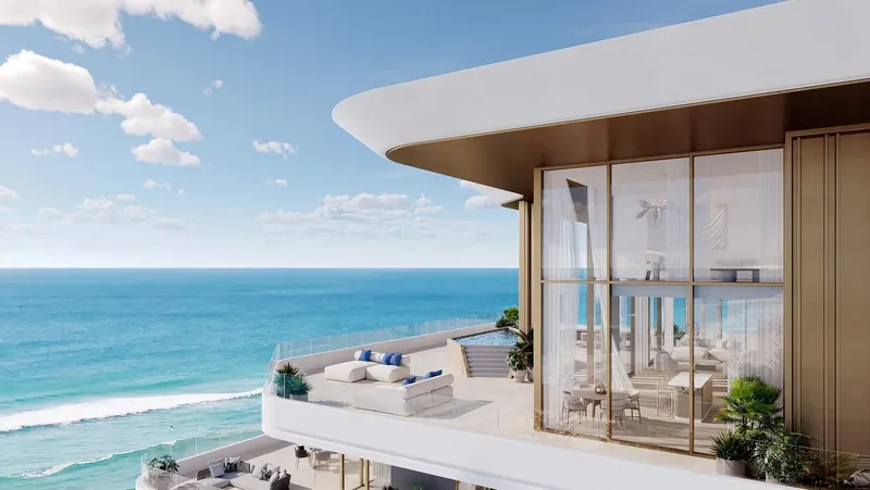 Exterior at Rosso Bay Residences in Al Marjan Island Ras Al Khaimah