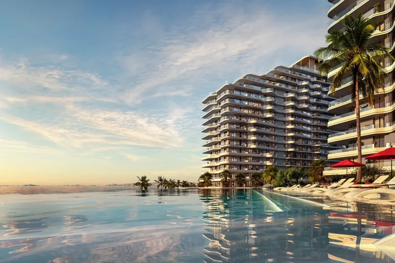 Exterior at Rosso Bay Residences in Al Marjan Island Ras Al Khaimah
