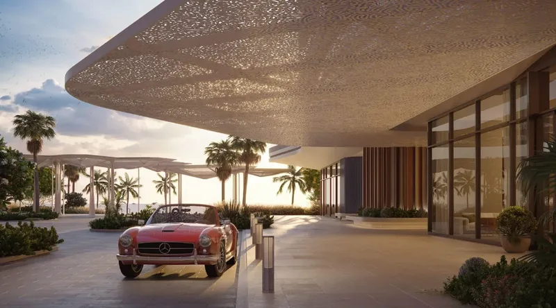 Exterior at Rosso Bay Residences in Al Marjan Island Ras Al Khaimah