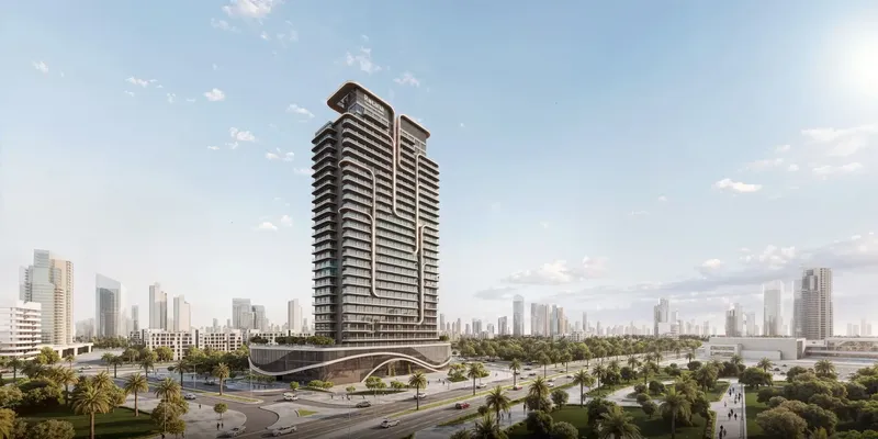 Exterior at Rotana Residences North Tower in Abu Dhabi Abu Dhabi