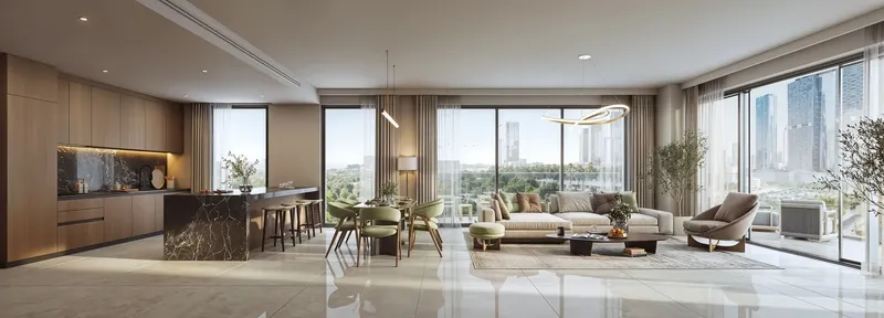 Interior at Rotana Residences North Tower in Abu Dhabi Abu Dhabi