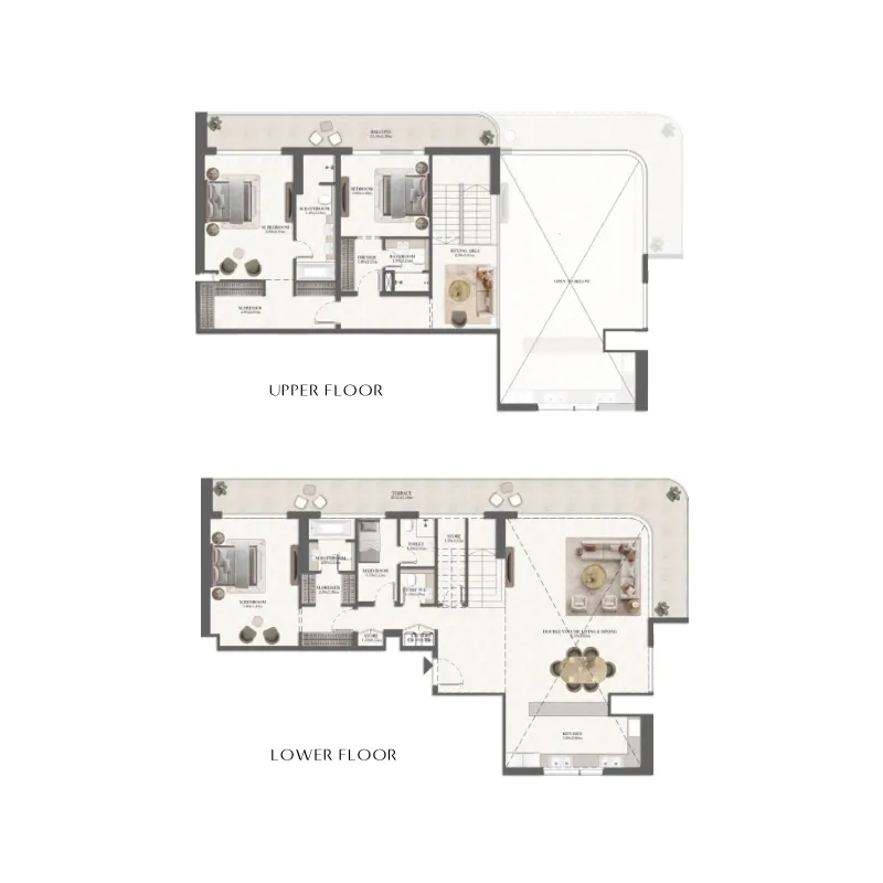 Royal Development Holding Rotana Residences South Tower floor plan